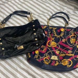 Juicy couture and Michael kors bags